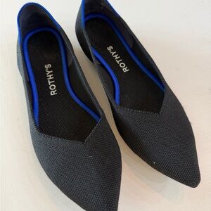 Rothy’s The Point Flats. Size 8. Black